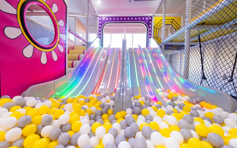 Indoor playground open to the public with required permits