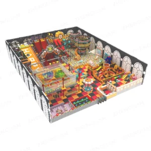 800m² Industrial Adventure Indoor Playground with Ninja Zone