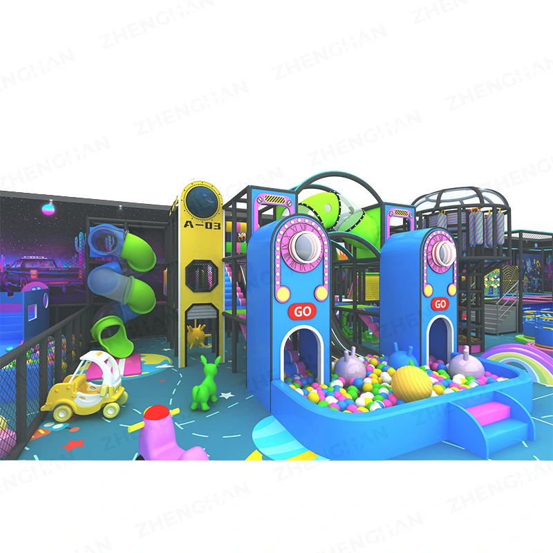 750m² Neon Space Adventure Indoor Playground - Image 3