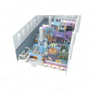 280m² Modern City Indoor Playground with Role-Play Zones