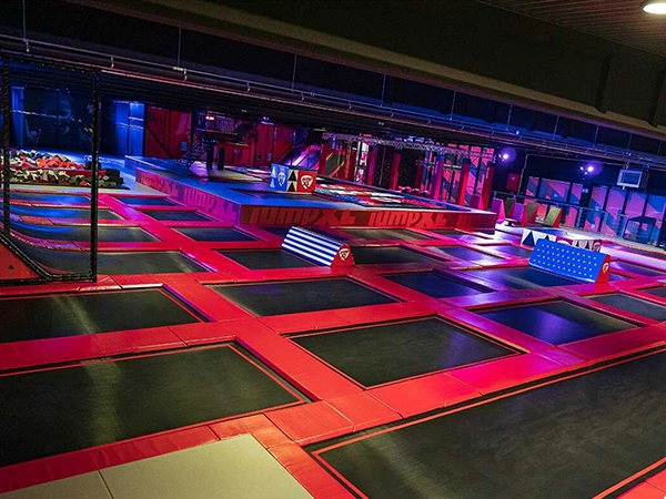 Tumbling Lane for commercial indoor play venues
