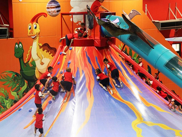 Volcano Climbing for commercial indoor play venues